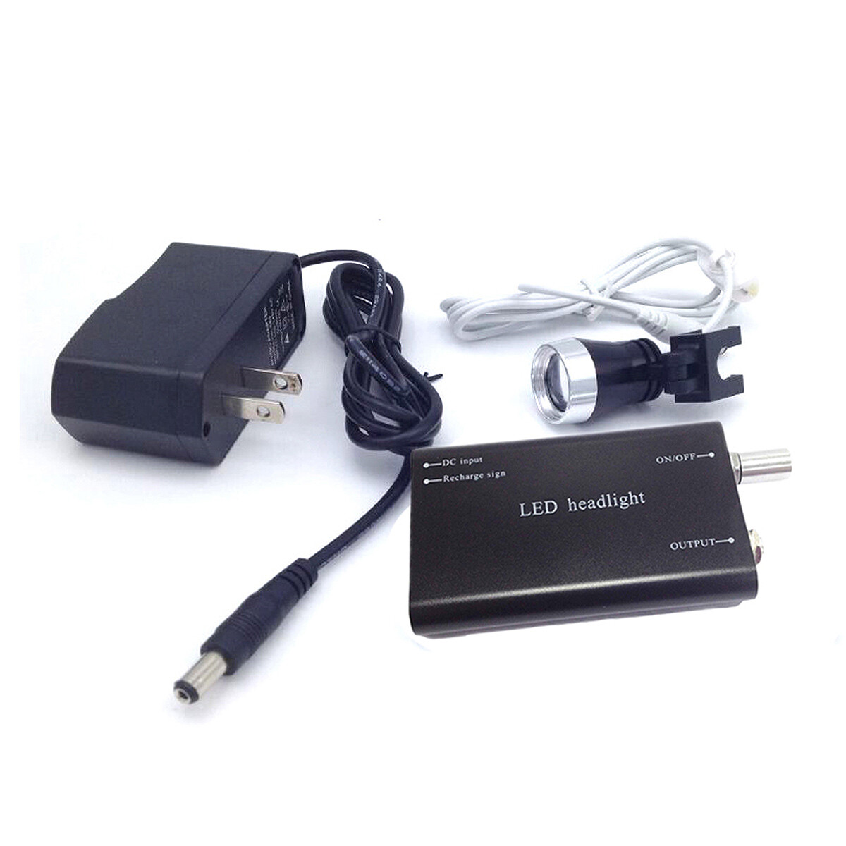 Dental Surgical LED Head Light Lamp for Binocular Loupes Magnifier