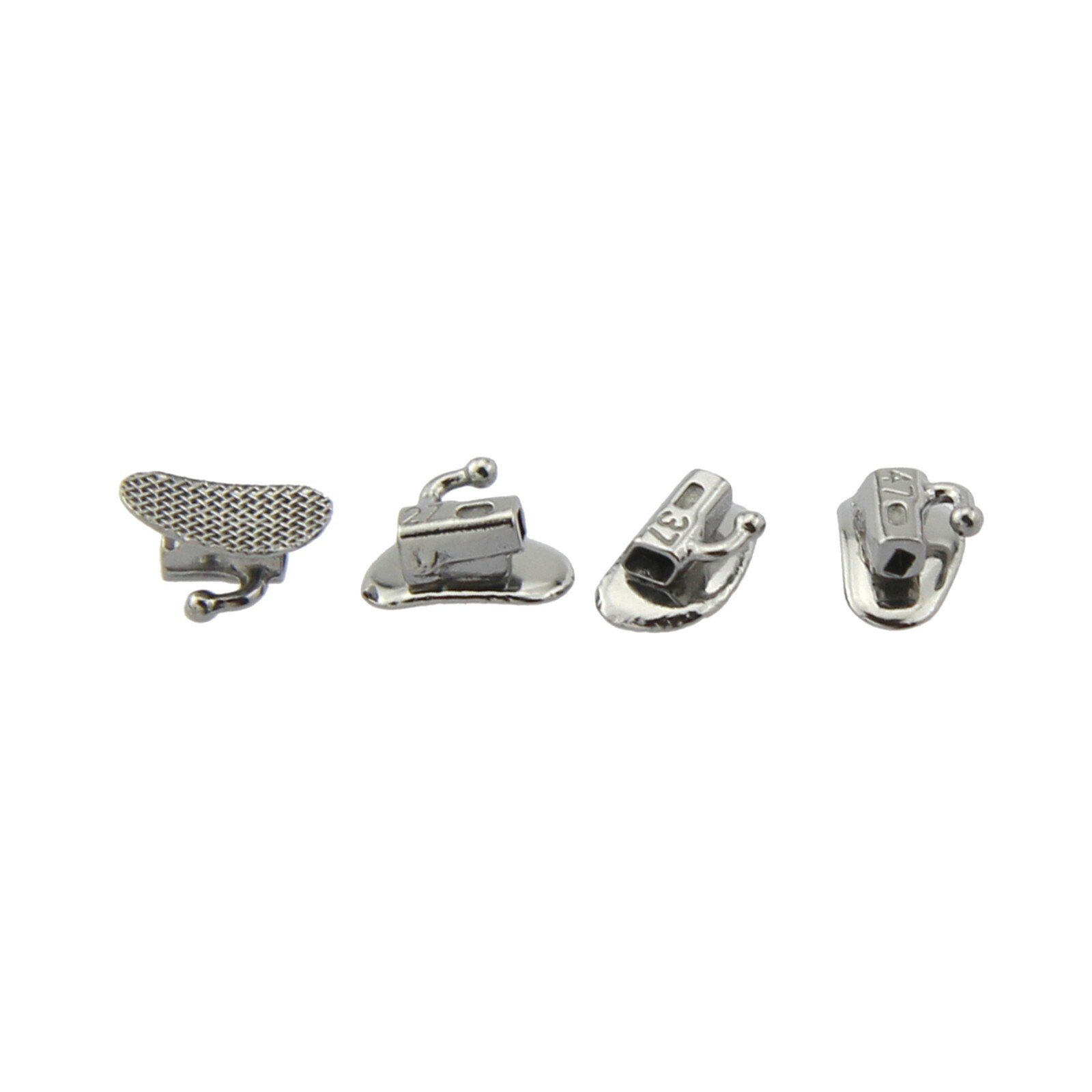 Dental Orthodontic Buccal Tubes 1st 2nd Molar Mini MBT Roth 022 Marked Laser