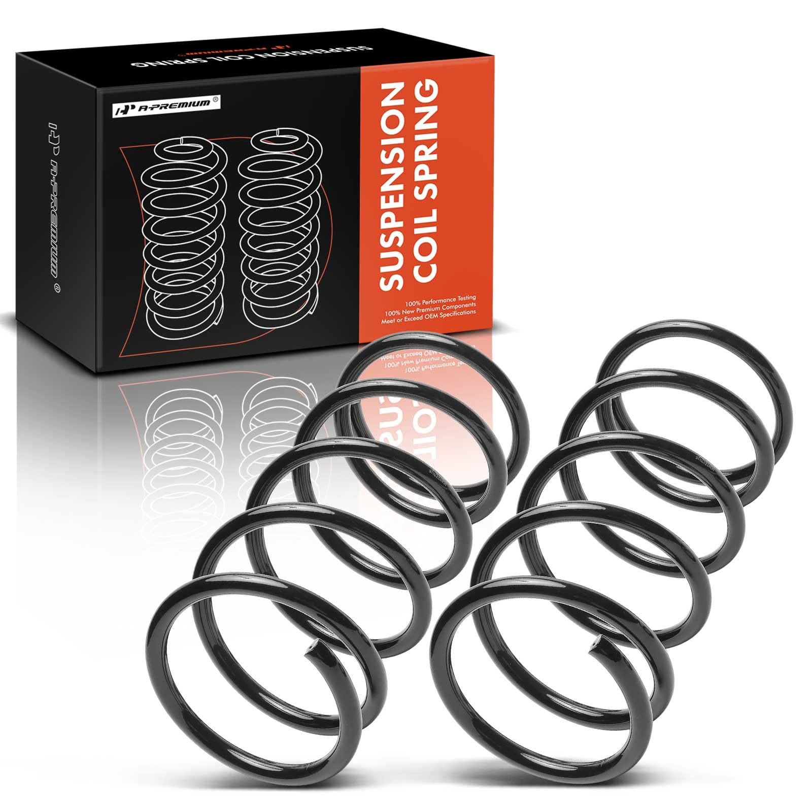 Front Coil Spring Set 2Pcs Santa Fe 2003-2006 3.5L 4WD 5463026900
