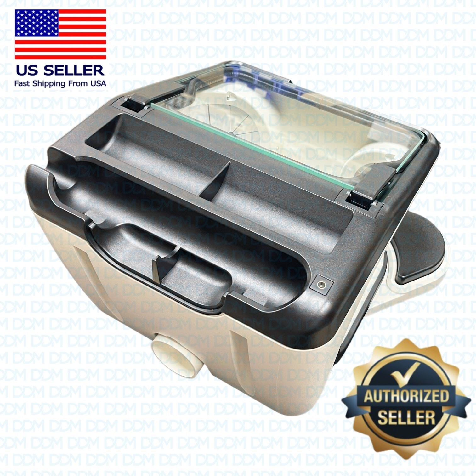 LED Grinding Box for Dust Collector for Dental Lab Compact Ergonomic