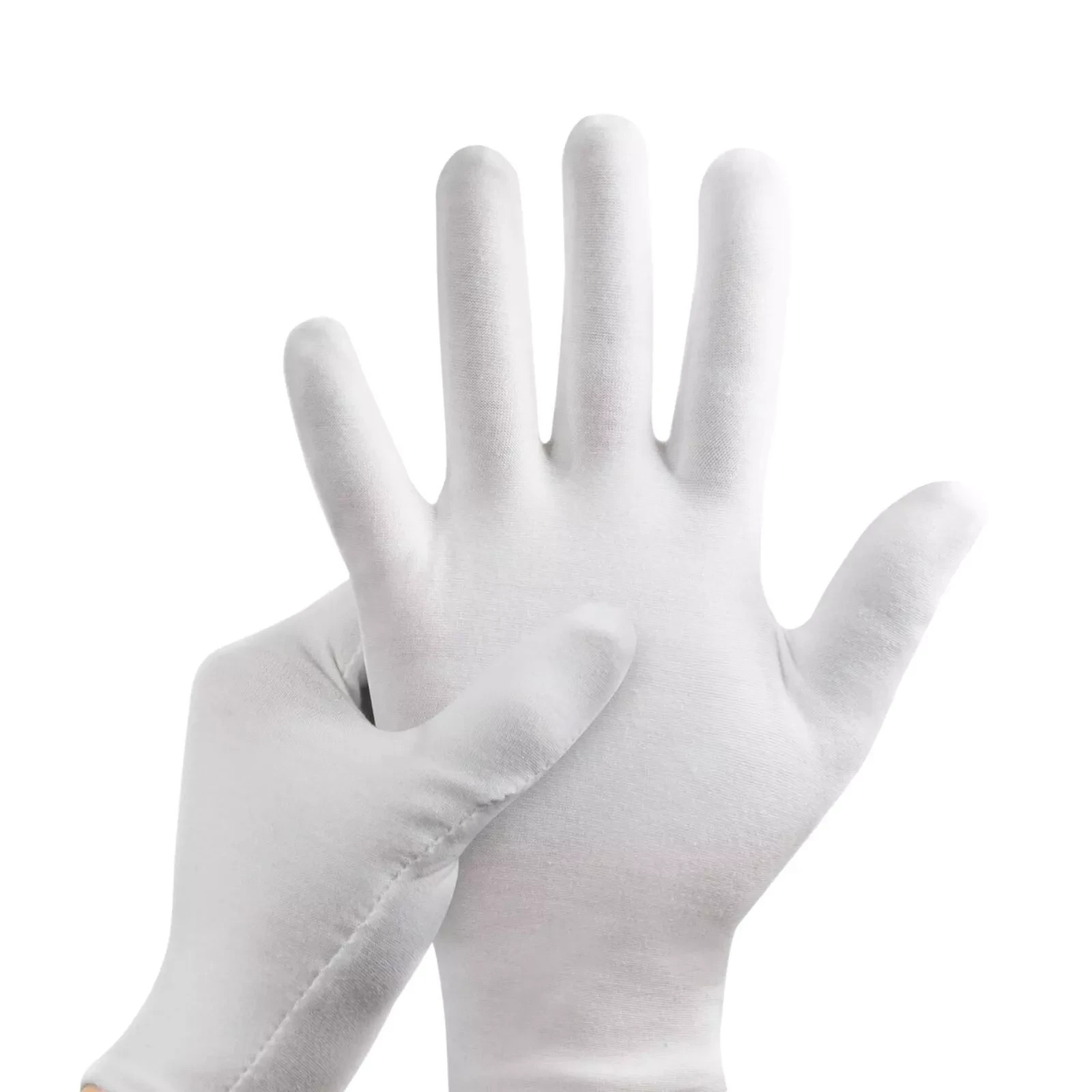 Black 100% Cotton Gloves – Allergy-Friendly, Multi-Pack, S–2XL white eczema UK