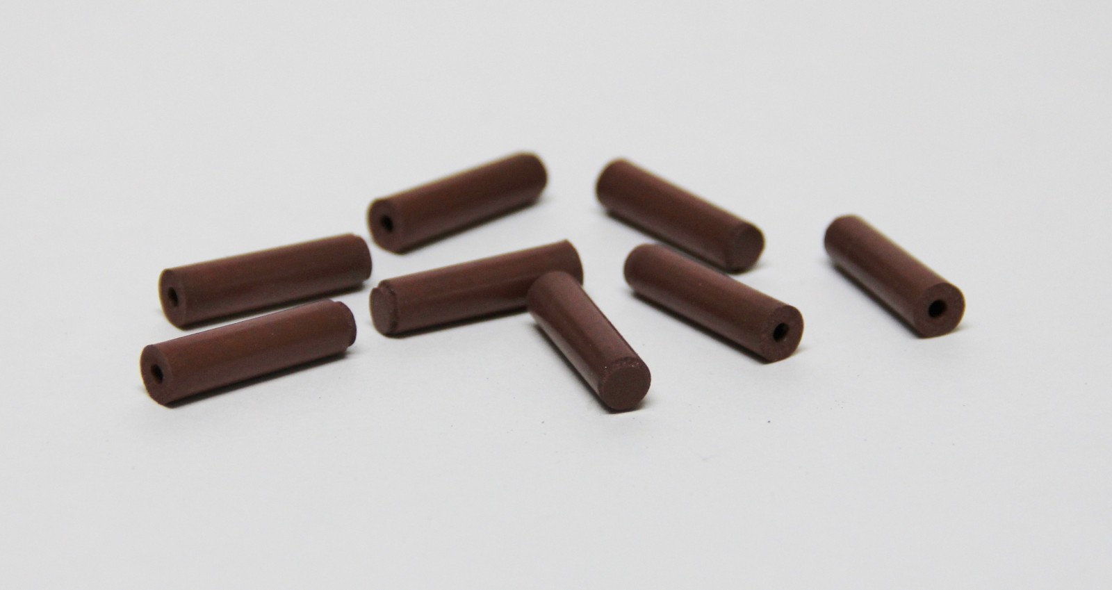 DENTAL LABORATORY JEWELRY RUBBER POLISHING POINTS RED BROWN 1/4″ X 7/8″ 100/BOX