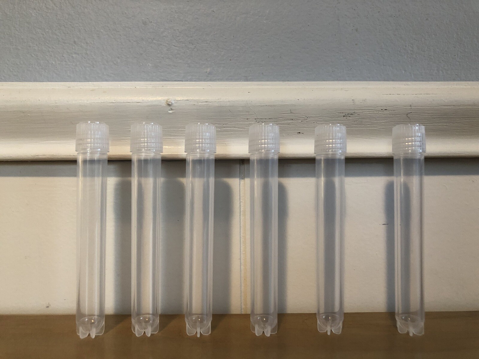 50x 5ml 3.5″ Clear Plastic Tube Cryo Specimen or Seed Storage Twist Cap Standing