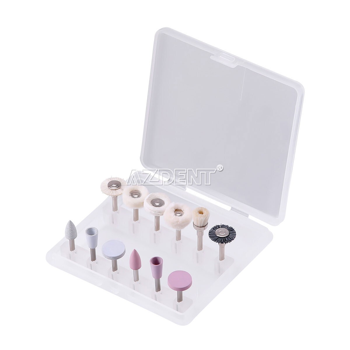 Dental Composite Finishing Polishing Brushes Silicone Polishers RA 2.35mm USA