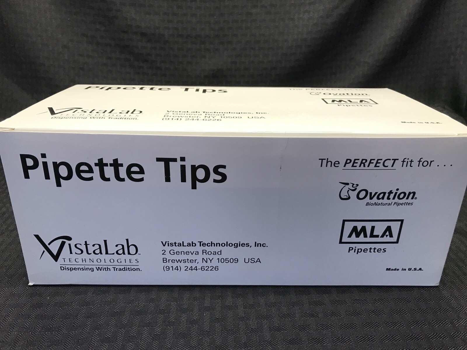 (5 Racks/Case) VISTALAB VistaRak 25uL Micro Pipet Tips 192 x 5 4060-1032