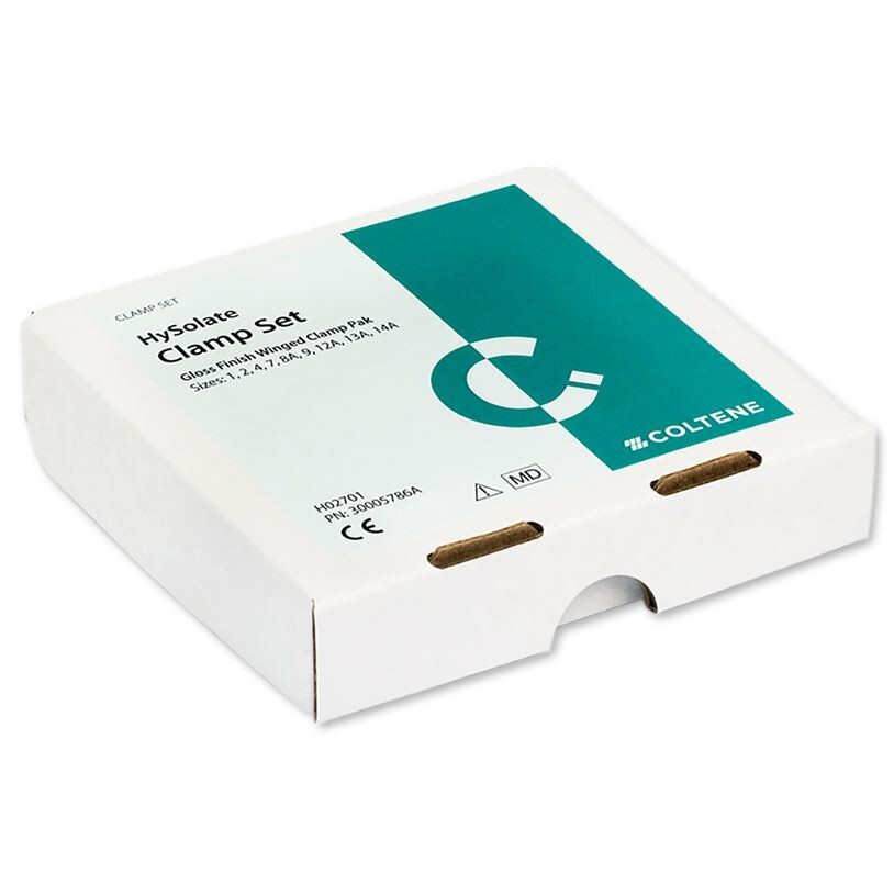 *9-Pieces* Coltene Hygenic Winged System9 Clamp Pak H02701