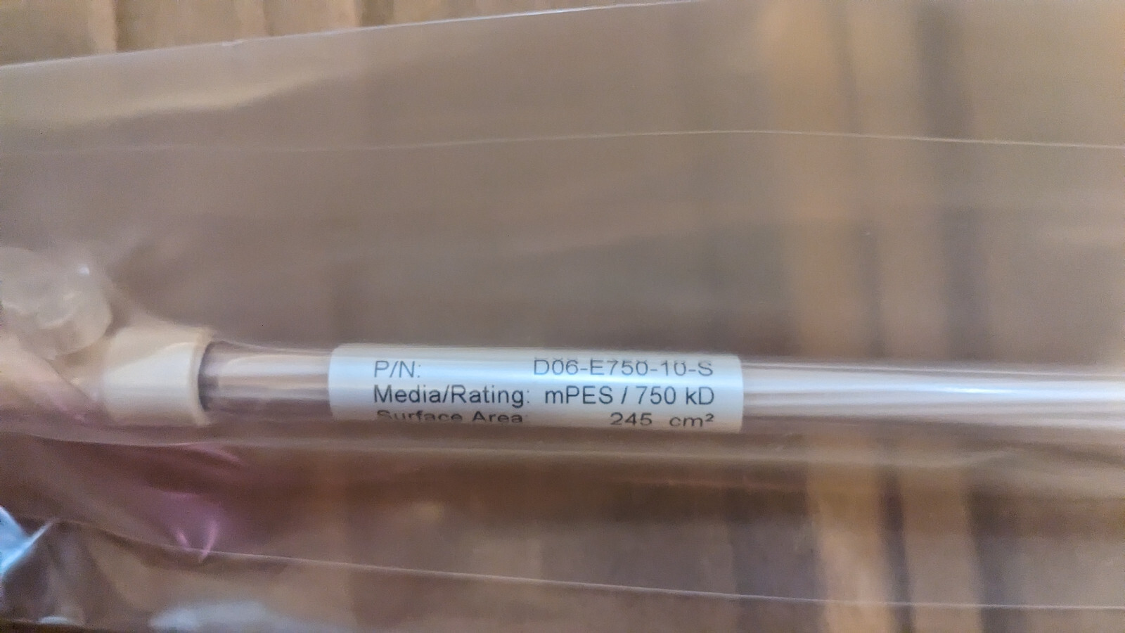 Repligen MidiKros Hollow Fiber Filter 65cm 750kD MPES 1mm D06-E750-10-S