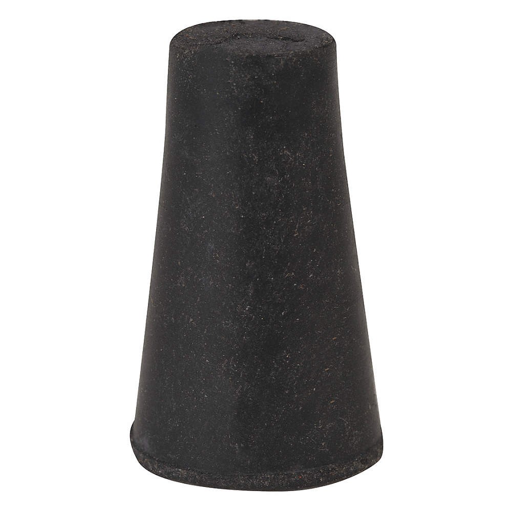 GRAINGER APPROVED RST000-S Stopper,Sz 0,8 mm BDia,Black,0,PK170 9LK55