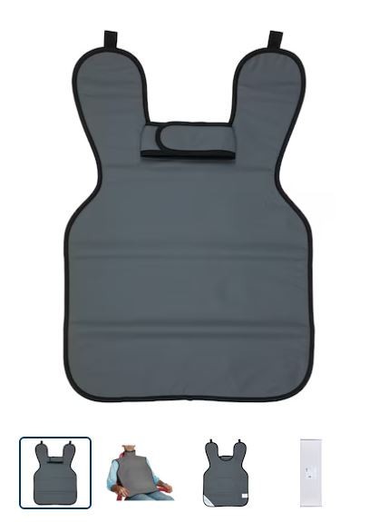 Henry Schein MaxiGuard Vinyl (Adult) LEAD APRON w/Collar 570-1379