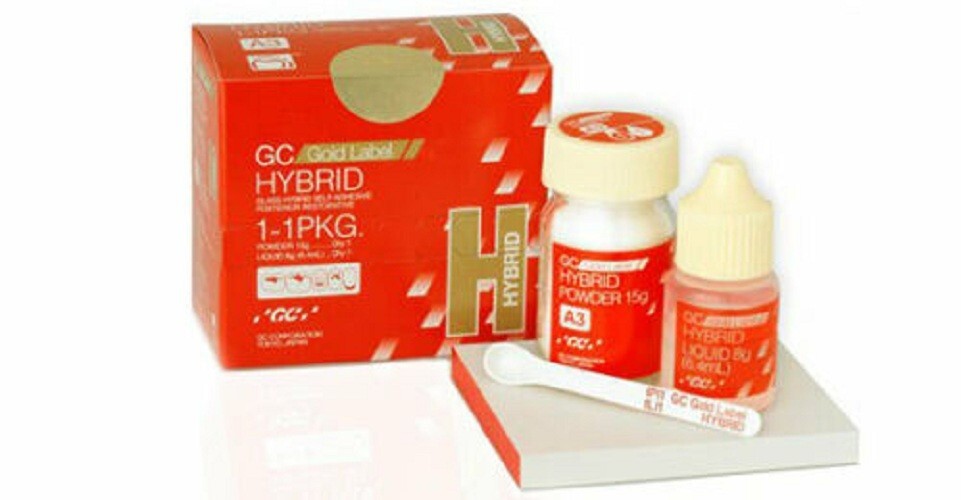 GC Gold Label Advanced Hybrid Technology Bulkfill High Strength Glass Ionomer