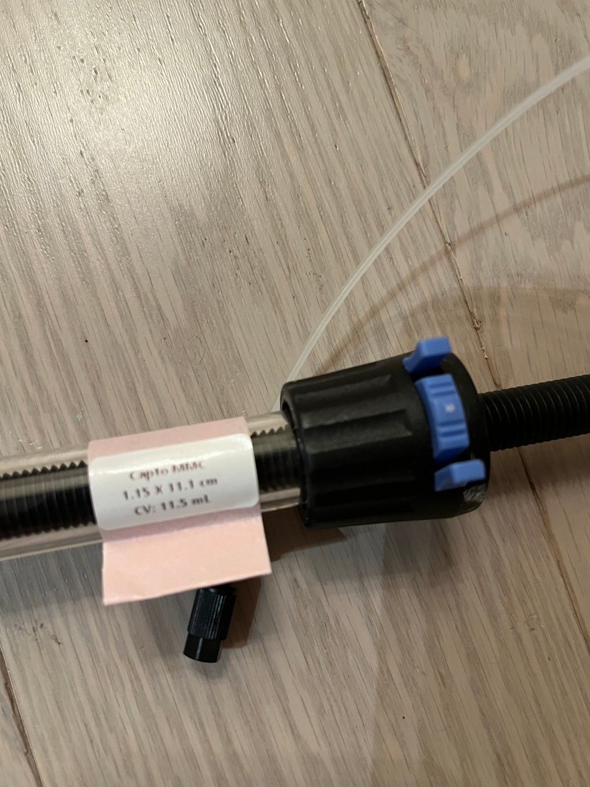 Millipore Vantage L 96100250 preparative glass column 1.1 cm 250 Capto MMC