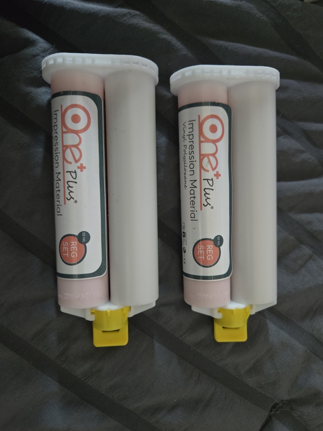 2 X One Plus Impression Material 50 ML Cartridge Heavy Body Vinyl Polysiloxane