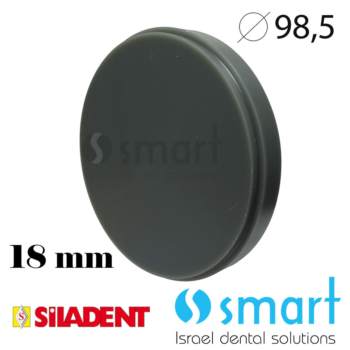Dental Lab Milling CAD CAM wax block 98.5 mm Siladent Biostar open system 18 mm