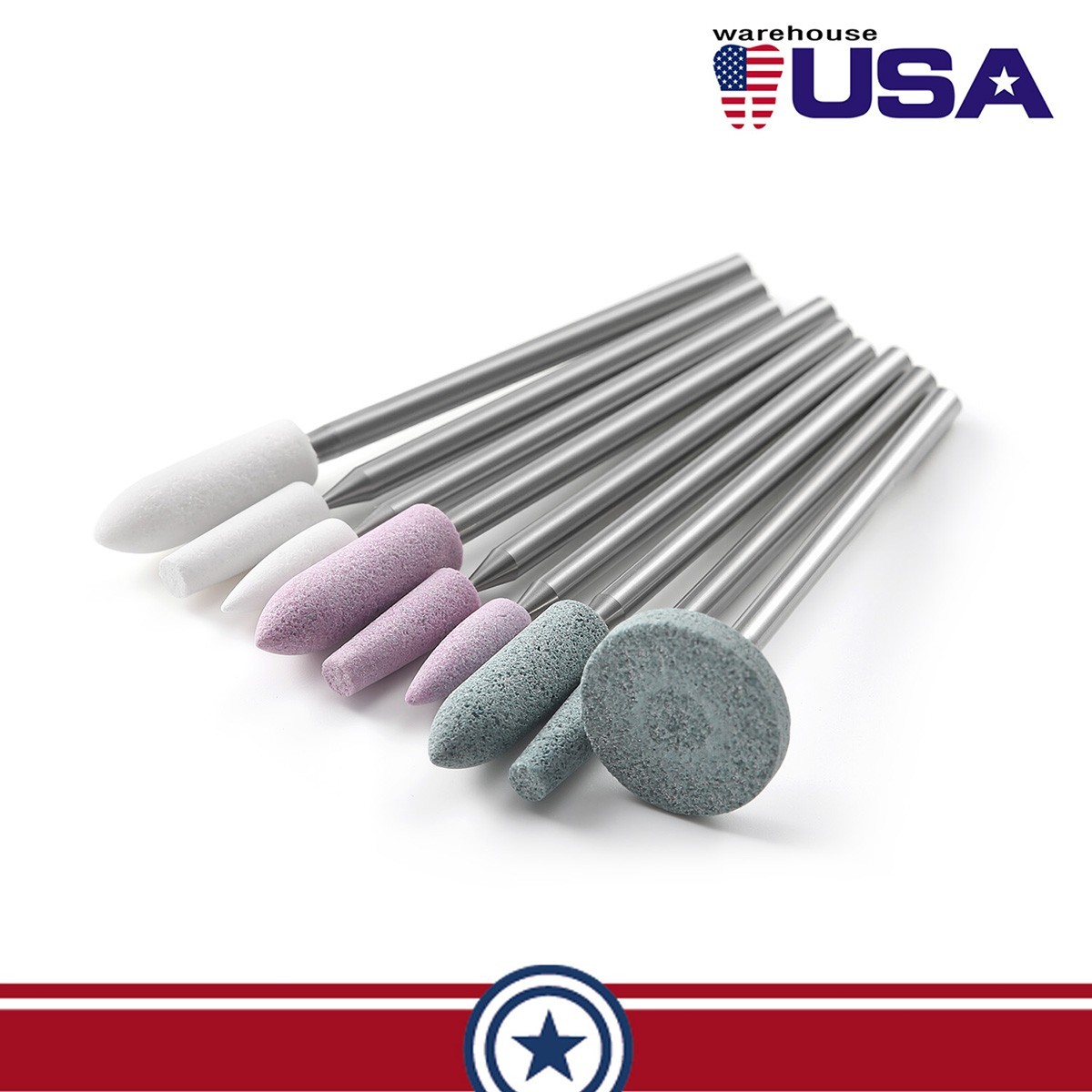 Dental Composite Polishing Stones HP Aluminium Oxide for Electric Handpiece