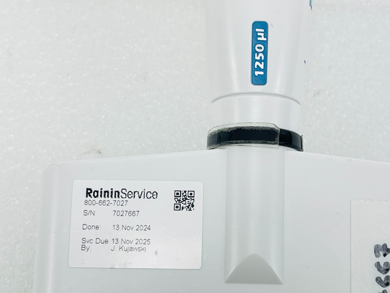 USED – Rainin Integra 800-662-7027 12.5µL Pipet Lite With 30-Days Warranty