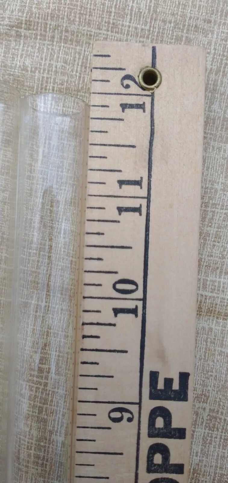 4 Borosilicate Combustion Tubes 30 cm x 15 mm Diam Both Open Ends Unpolished