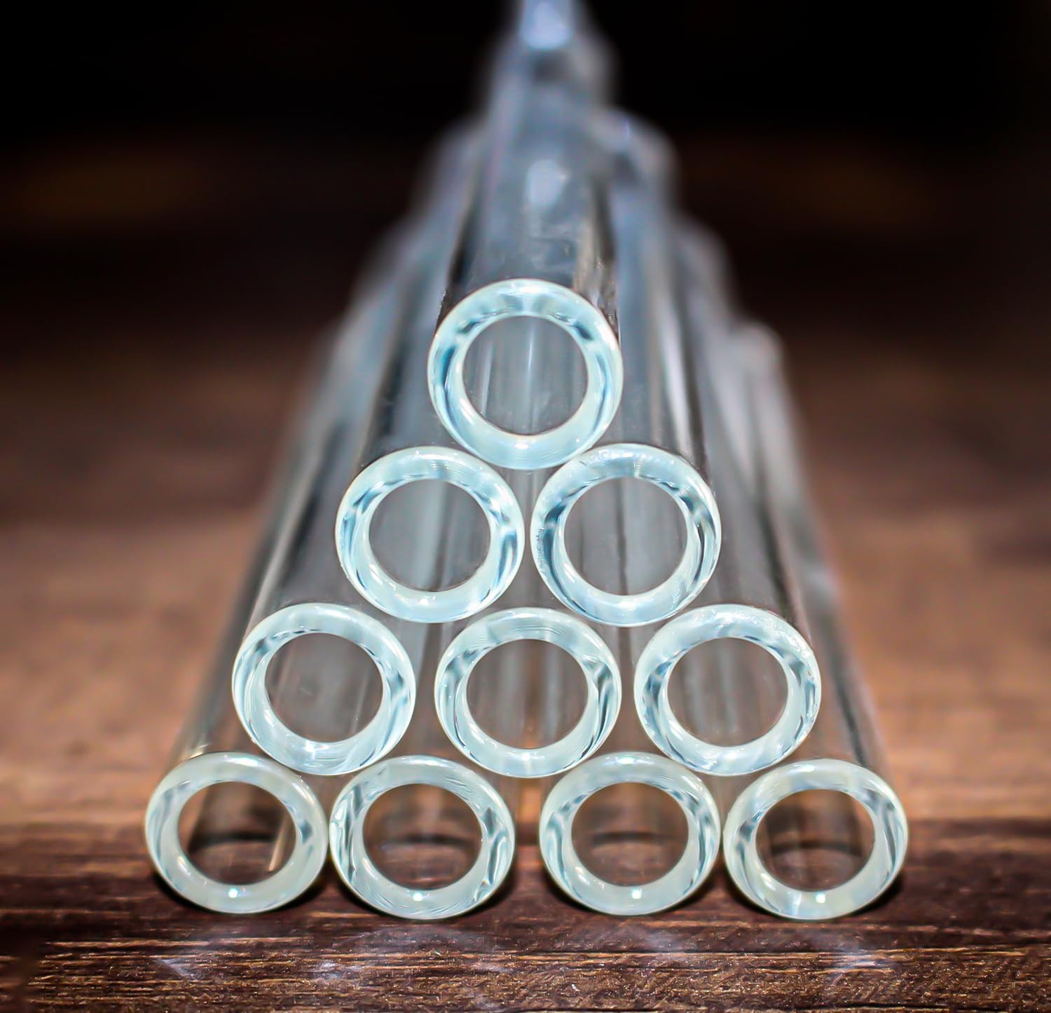 4 Inches Long 10 Pieces Glass Borosilicate Blowing Tubes 12 Mm OD 2Mm Thick Wall