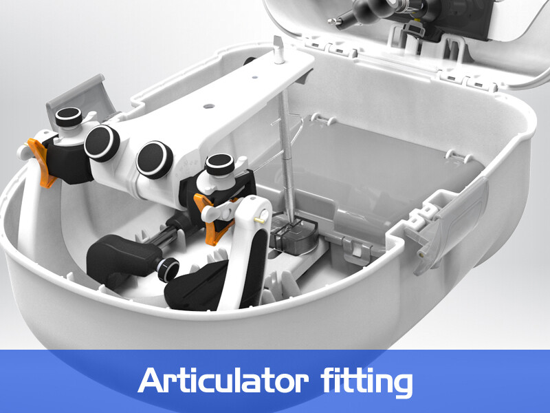 Bio-Art A7 Plus High Precision Semi-Adjustable Articulator W/Elite Facebow