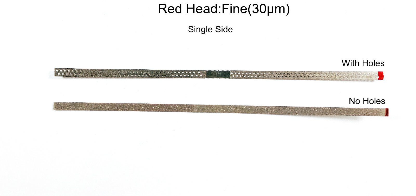 New Dental Single Side Diamond Polishing Finishing Strips Metal Polishing Sands