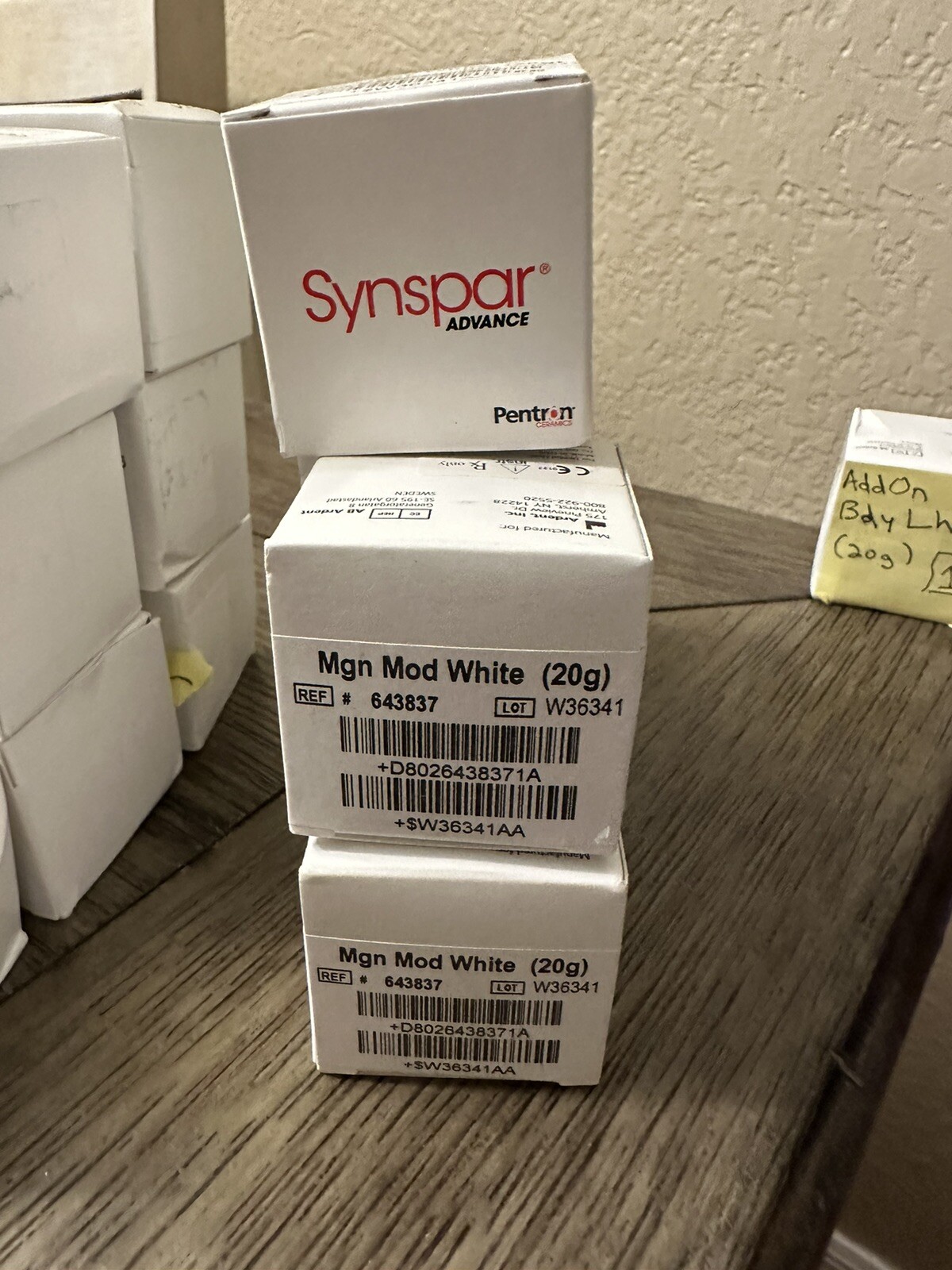 Synspar Advance Mgn Mod White 20g Porcelain Shade Powder