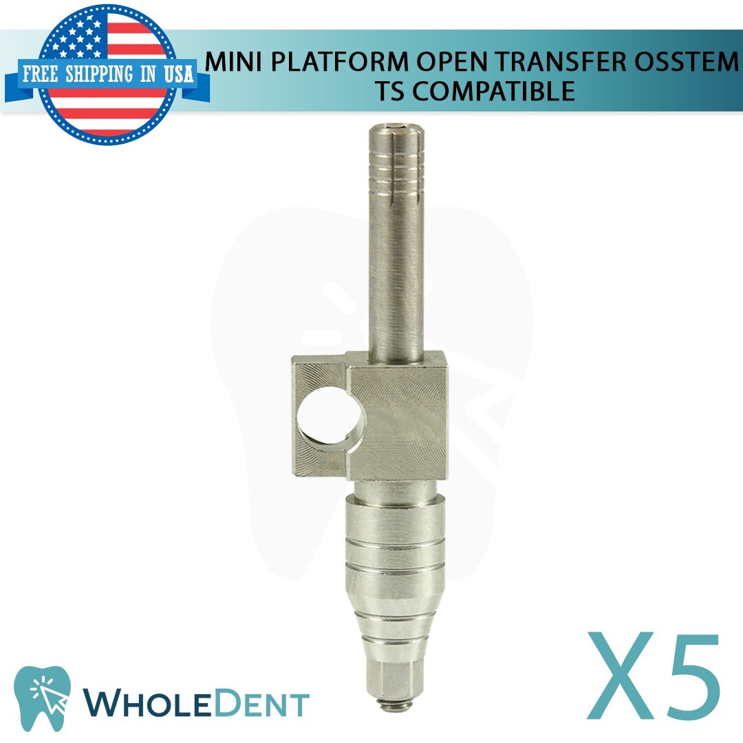 5x Mini Open Transfer Dental 2.1mm Osstem® TS Hiossen® ET Compatible Hex
