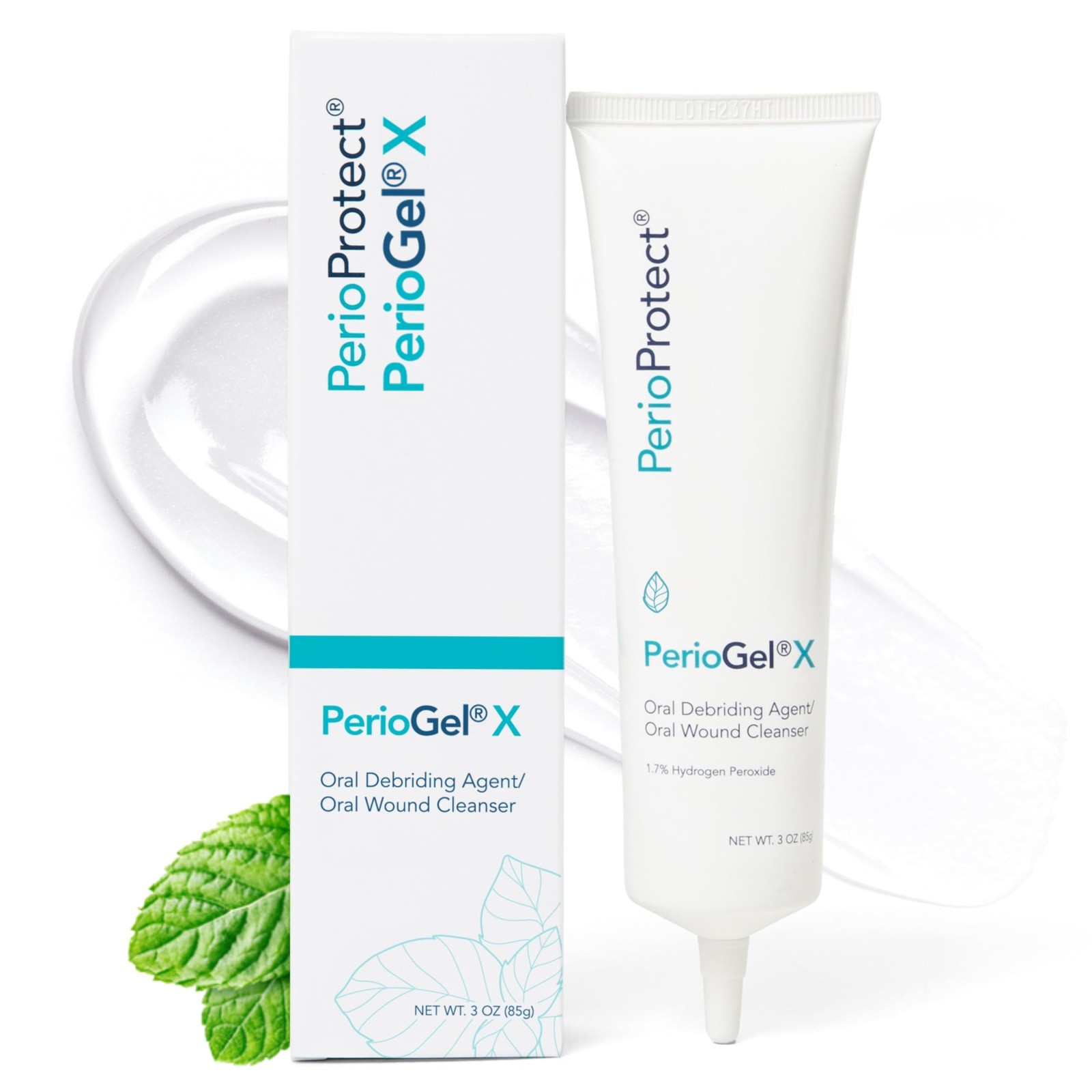 PerioGelX | Periodontal Treatment for Teeth | 3 Fl Oz (Pack of 1), White