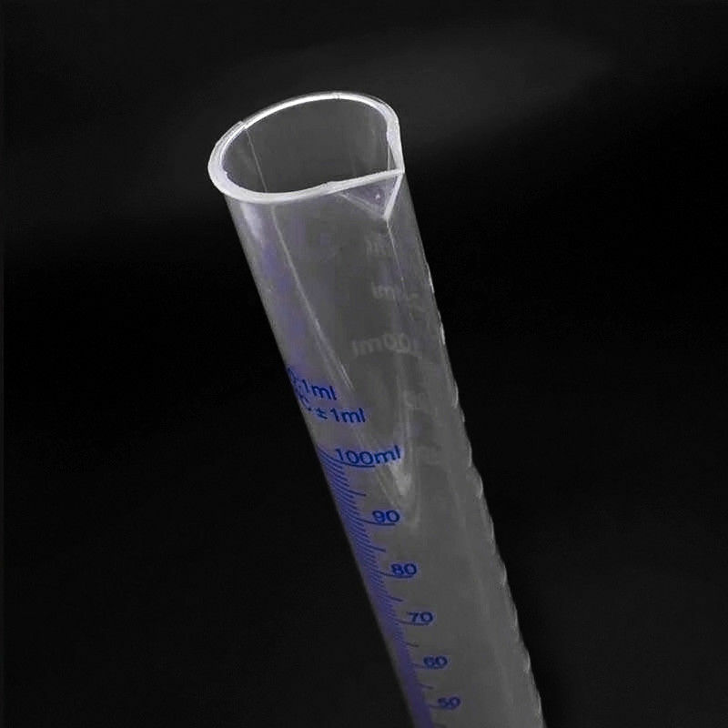 10-250mL Measuring Cylinder Laboratory Test Graduated Liquid Trial Tube Jar Tool