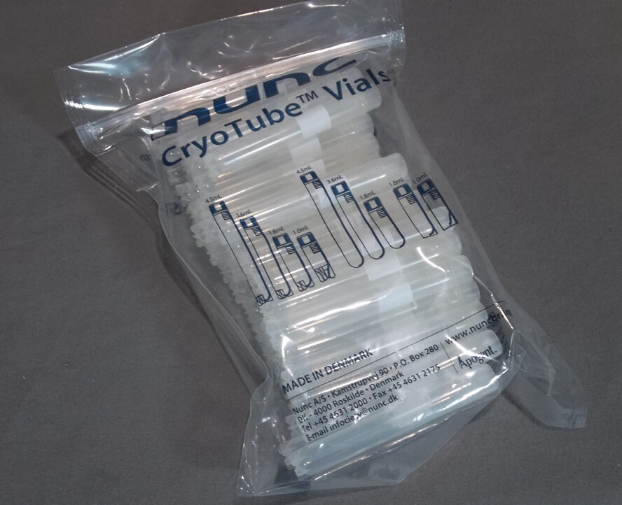 Pk-50 4.5ml Nunc Cryotube Cryogenic Cell Storage Vials # 379146