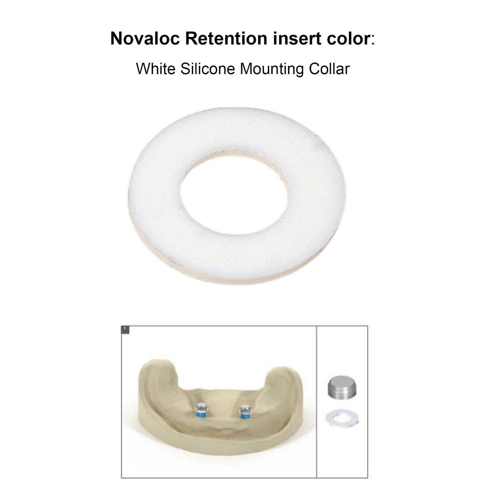 Locator Retention Caps Core Tool & Novaloc Inserts Tool Kit Dental Overdenture