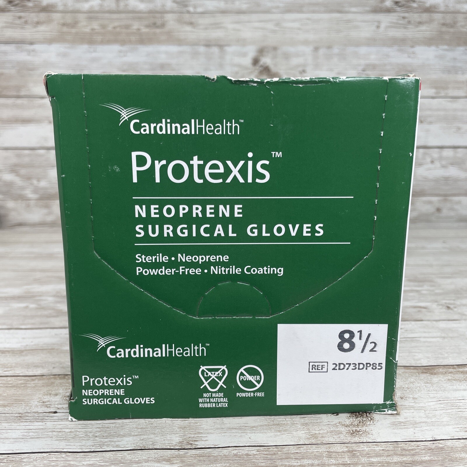 *1 Box* Protexis Neoprene Surgical Gloves Size: 8.5, 50 pair, 2D73DP85