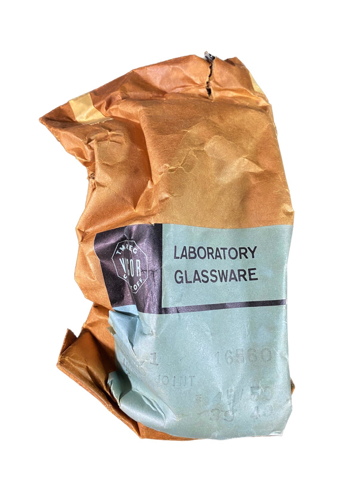 VYCOR 45/50 Ground Joint Corning Laboratory Glassware #16560 Inner Joint Only