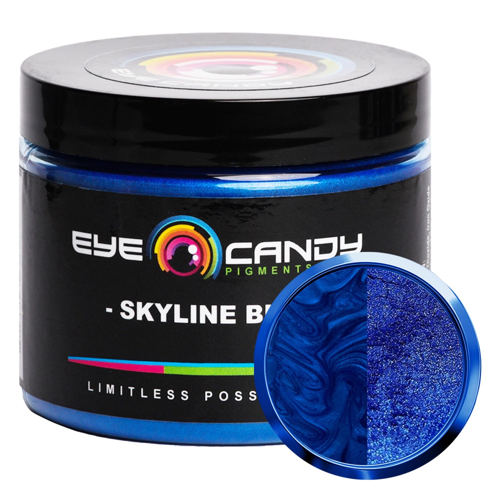 Eye Candy Premium Mica Powder Pigment 1.76 Ounce (Pack of 1), Skyline Blue