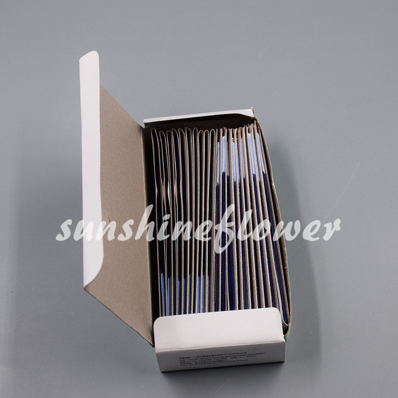 Dental Practical Articulating Paper Soft Thin Strips Accurate 20 Books/Box Blue