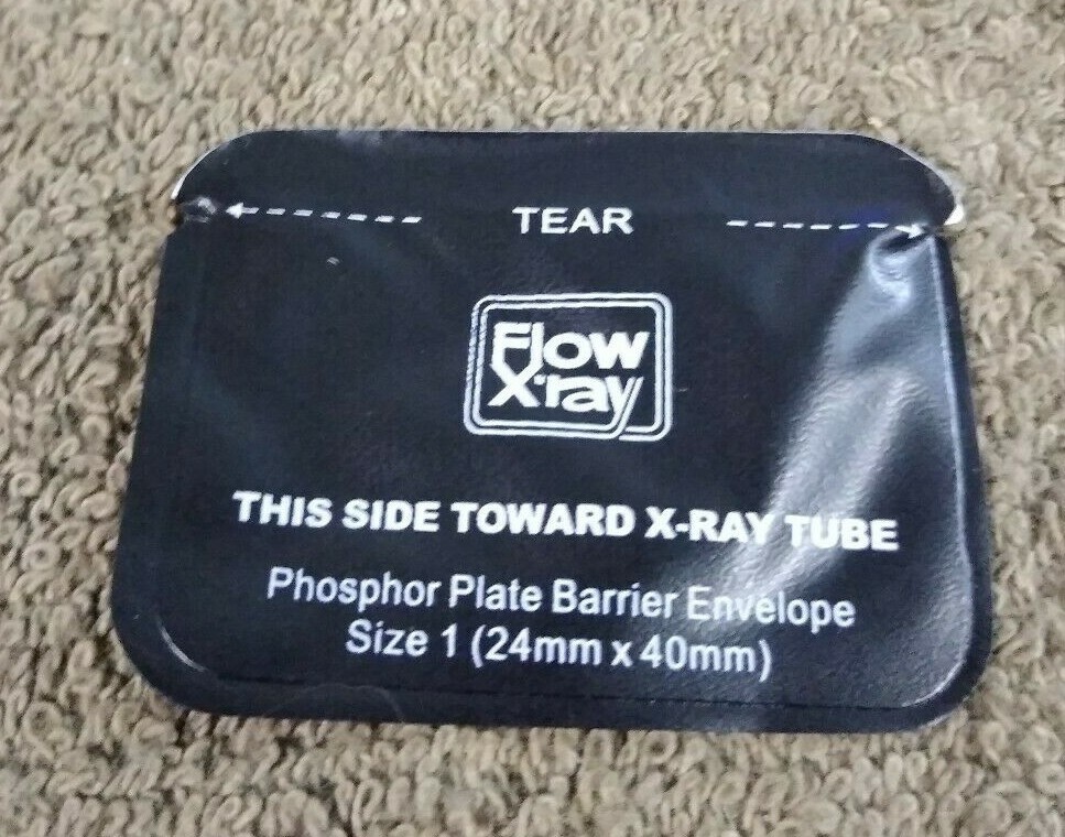 Flow Dental Barrier Sleeves -Phosphor Plates / Size 1 / QTY: 200