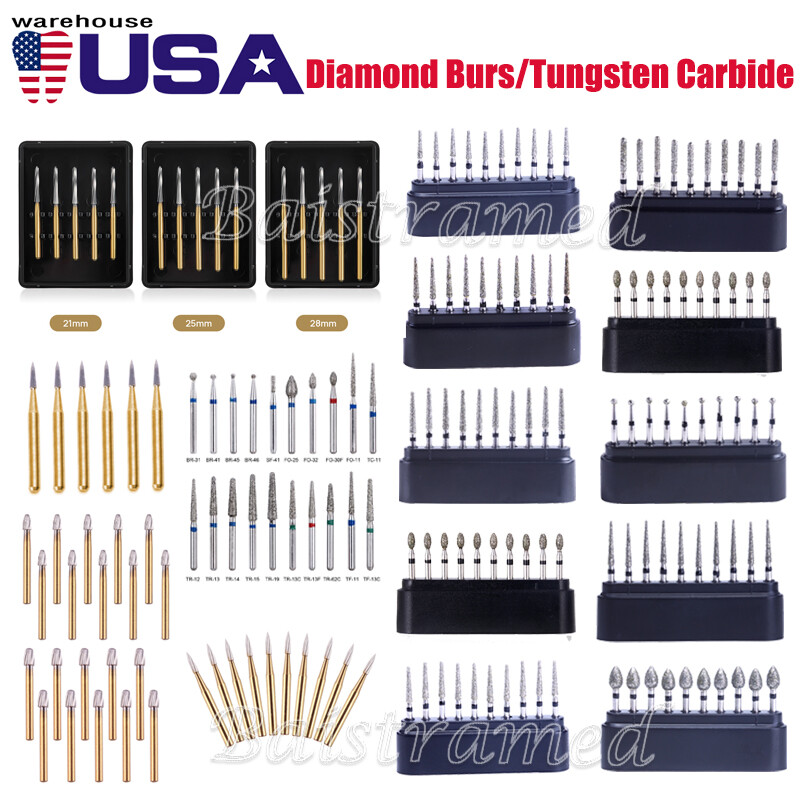 Dental Composite Polishing Kit Diamond Bur RA HP Wheel Discs Point Brush Stone