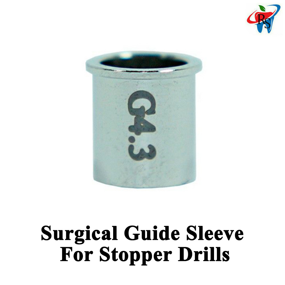 Dental Surg ical Guide Sleeve For DSI Stopper Drills Titanium Tools