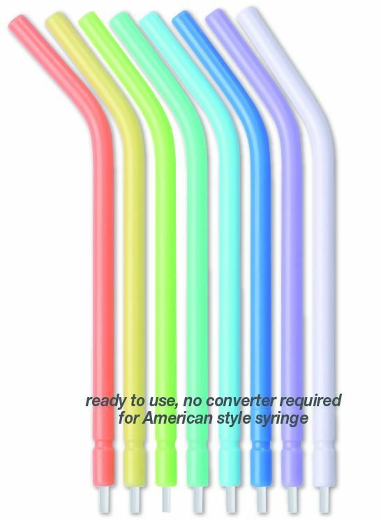 Dental Disposable Air-Water Syringe Tips Spectrum Colors 1500 pcs