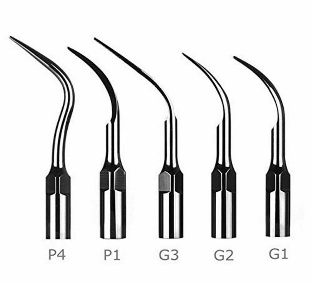 Dental Ultrasonic Piezo Scaler Tips G1 G2 G3 P1 P4 Fit EMS WOODPECKER Handpiece