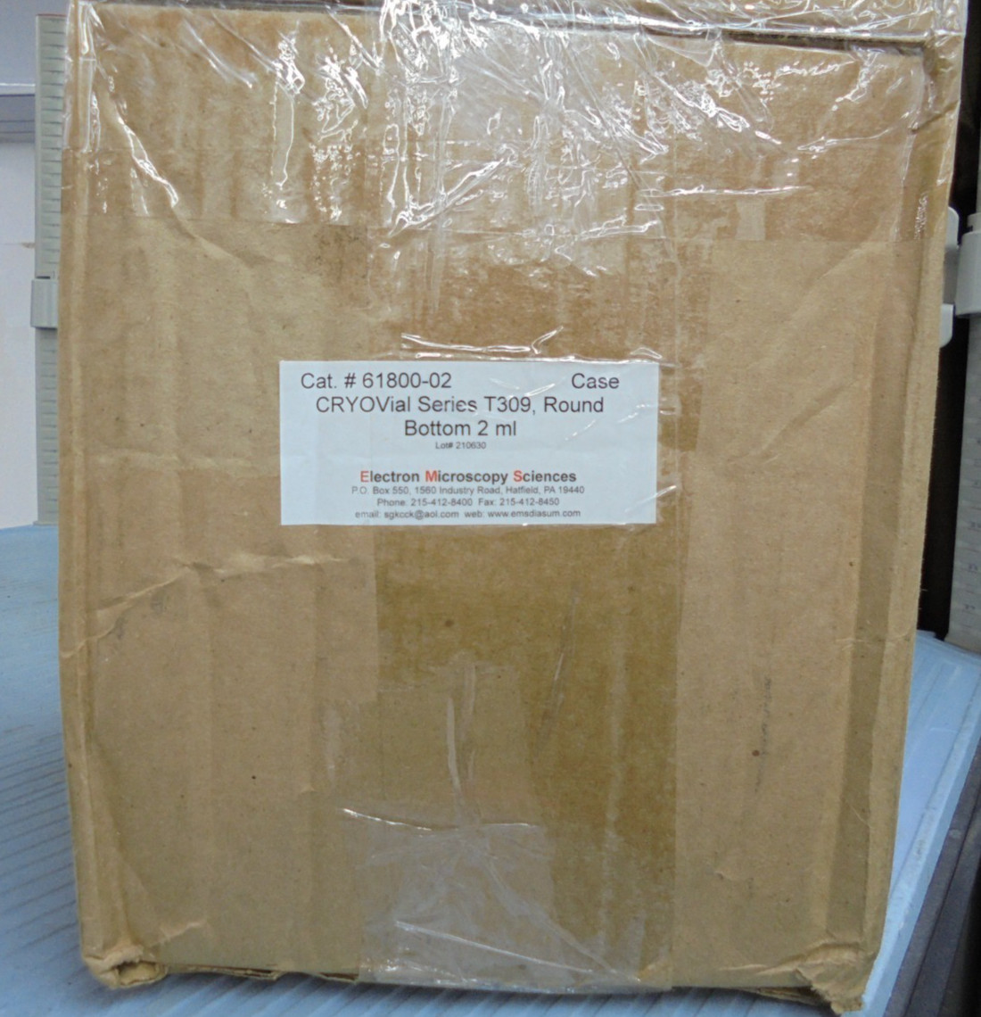 EMS Simport 61800-02 Series T309 Round Bottom 2ML CRYOvial