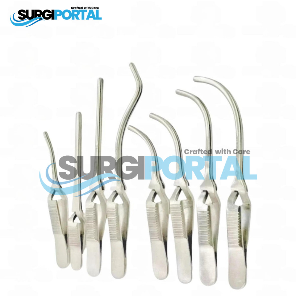 GERMAN 8 DEBAKEY BULLDOG CLAMP ATRAUMATIC FORCEPS CVD +STR SURGICAL INSTRUMENTS