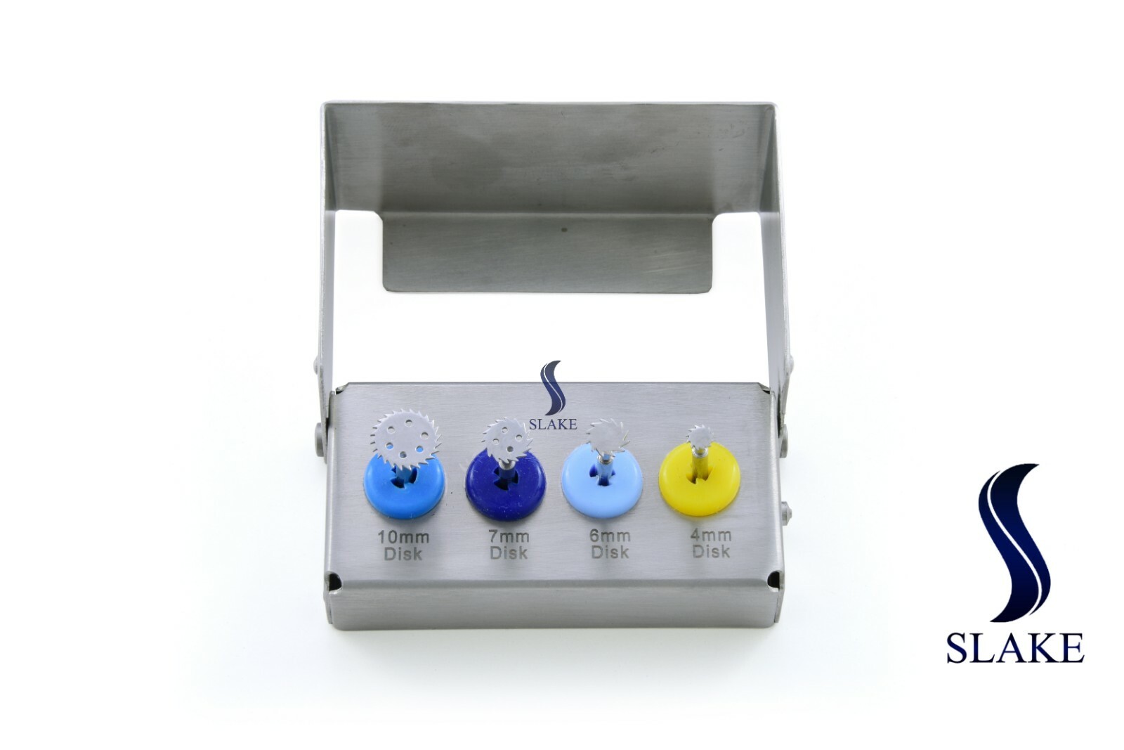 4 Pcs Set of Dental Implant Saw Disk 4mm 6mm 8mm 10mm 0.3mm disk Latch Type