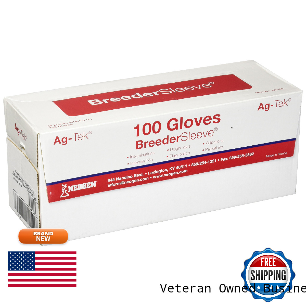 Neogen Ideal Bs100 Breeder-Sleeve 1 Mil