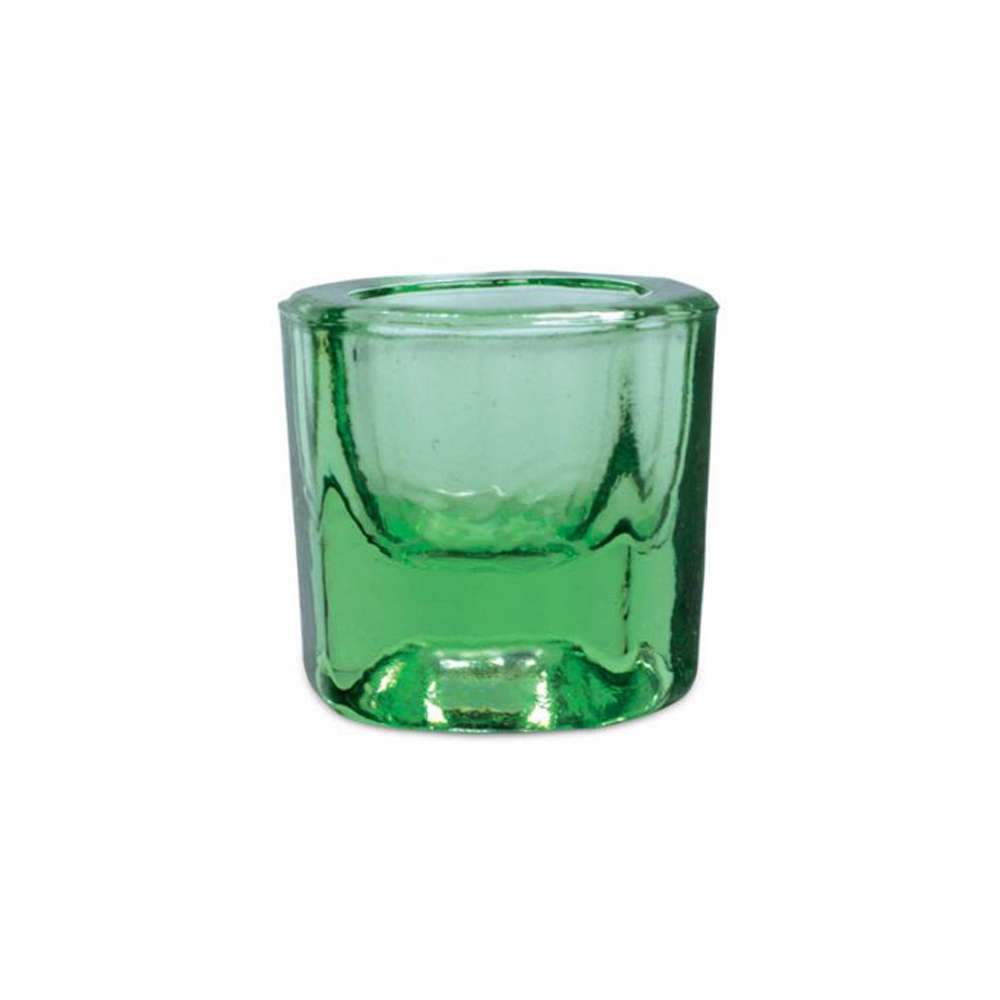 maxill Autoclavable 10oz Glass Dappen Dish, Green, 1/Pk