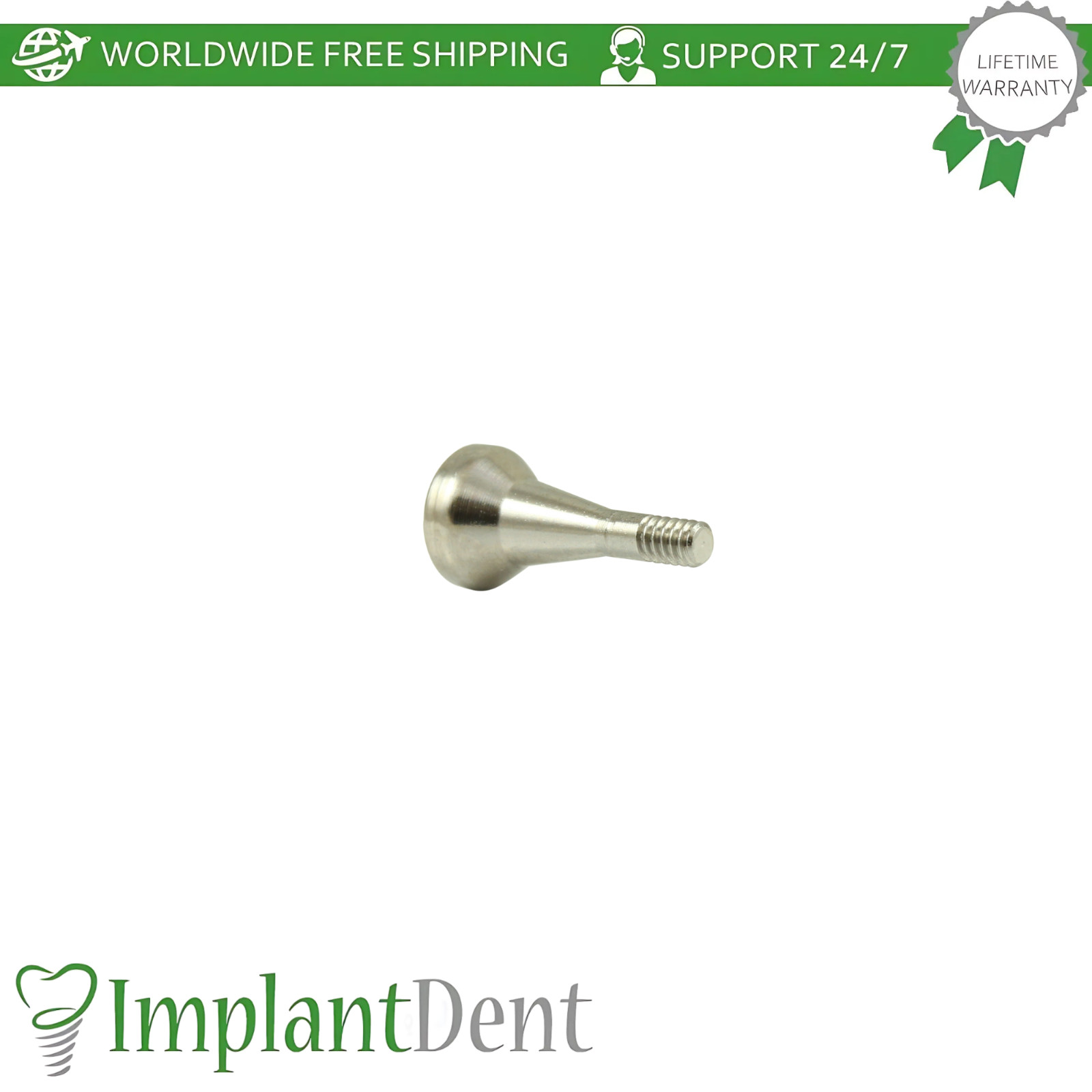 X10 0sstem TS Compatible Mini Platform 2.1mm Healing Cap Dental Prosthetic