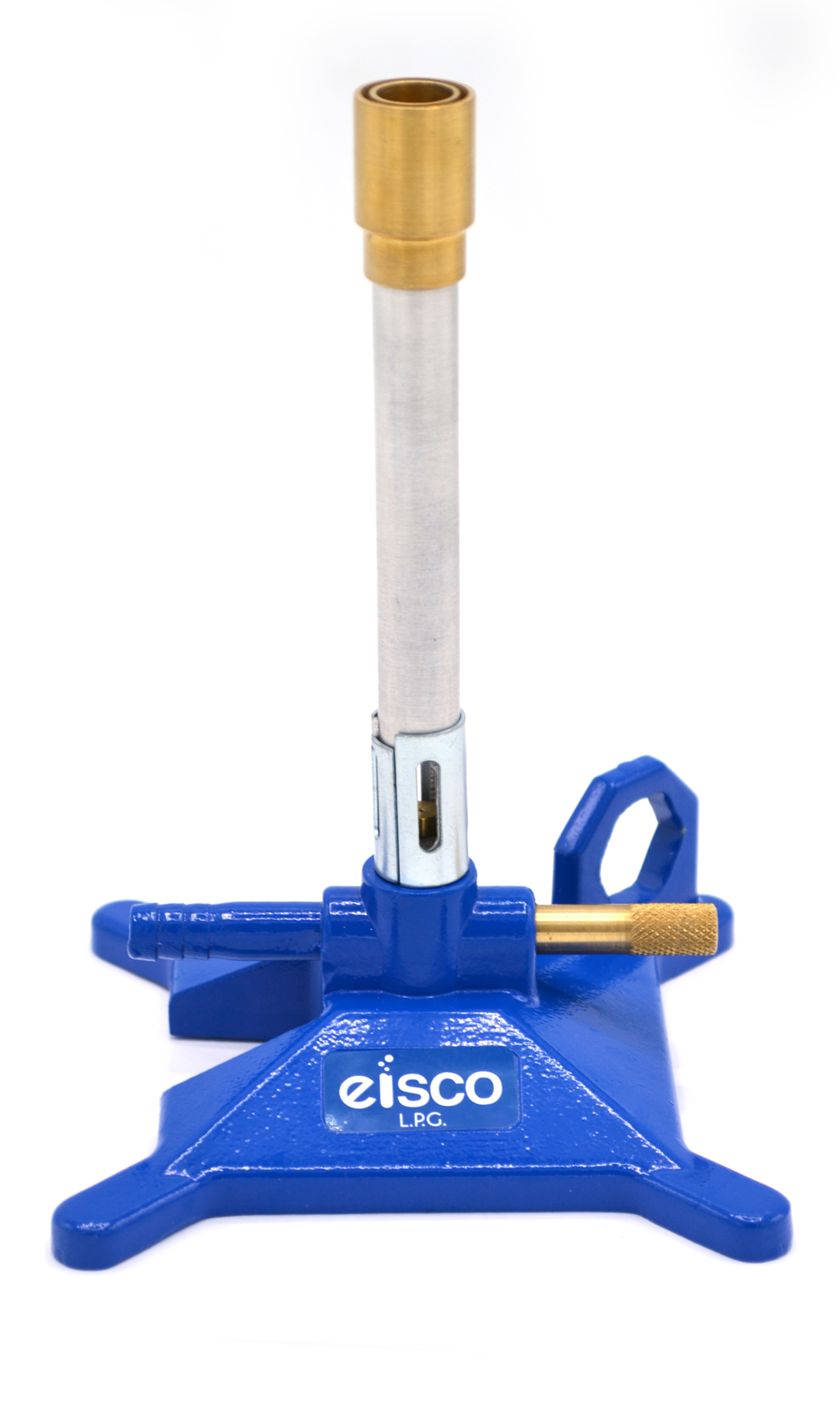Eisco Labs Premium Liquid Propane Gas Bunsen Burner, StabiliBase Anti-Tip Design