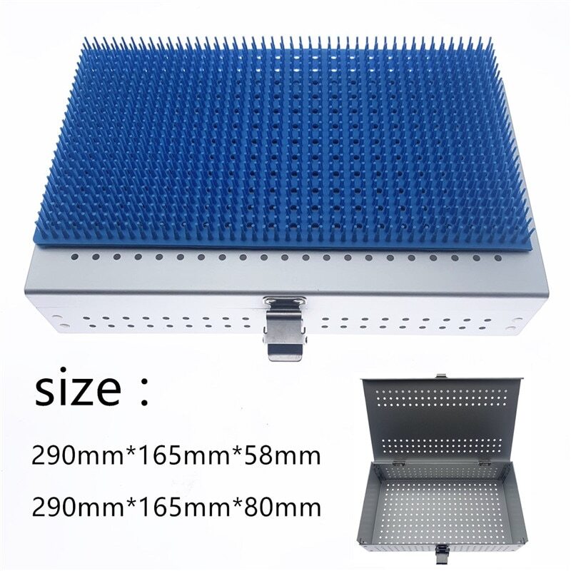 Sterilization Tray Box Case Disinfection Box Aluminium Surgical Instruments Box