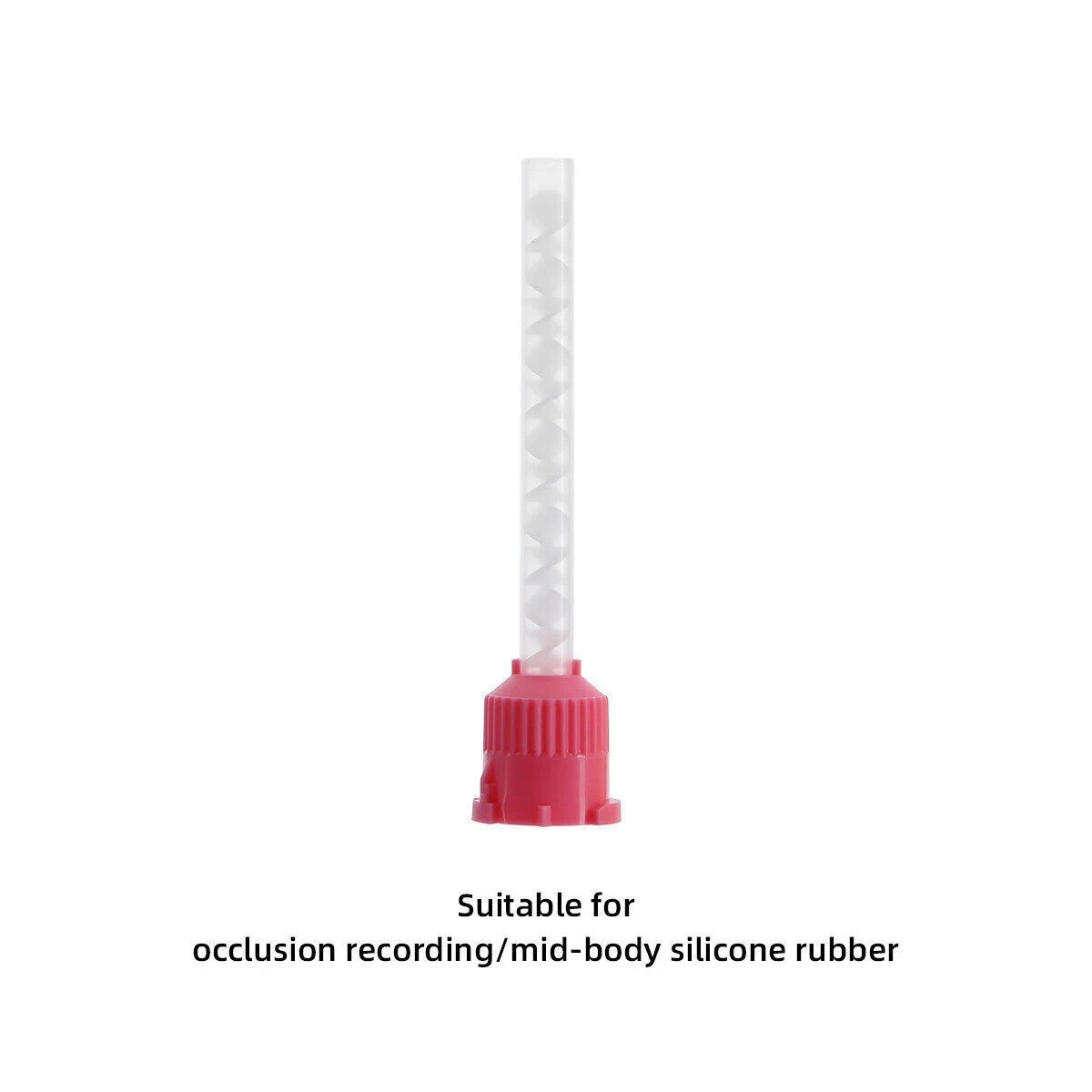 6 Types Dental Disposable Impression Intra Oral Mixing Syringe Material Nozzle
