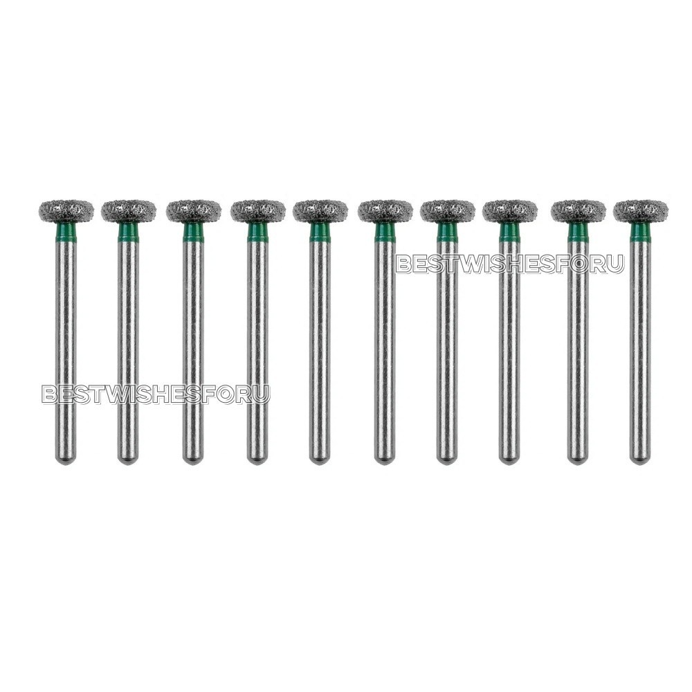 Dental Diamond Burs Dentistry Drills 909-Green Coarse Grit For High Speed