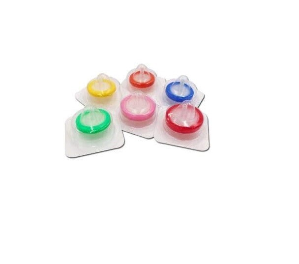 Azzota® Syringe Filter, MCE, Diameter: 25mm, Pore Size: 0.45um, 100/pk (Sterile)