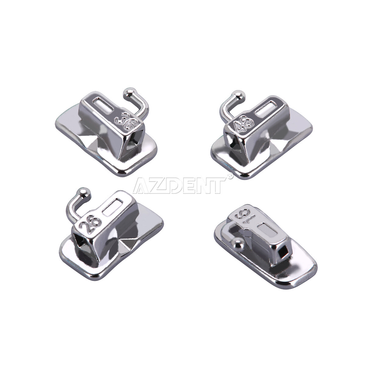 Dental Orthodontics Brackets Braces Passive Self Ligating Mini Roth.22″ Hook345